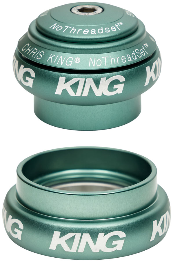 Chris King NoThreadSet Headset - 1-1/8", Matte Jade
