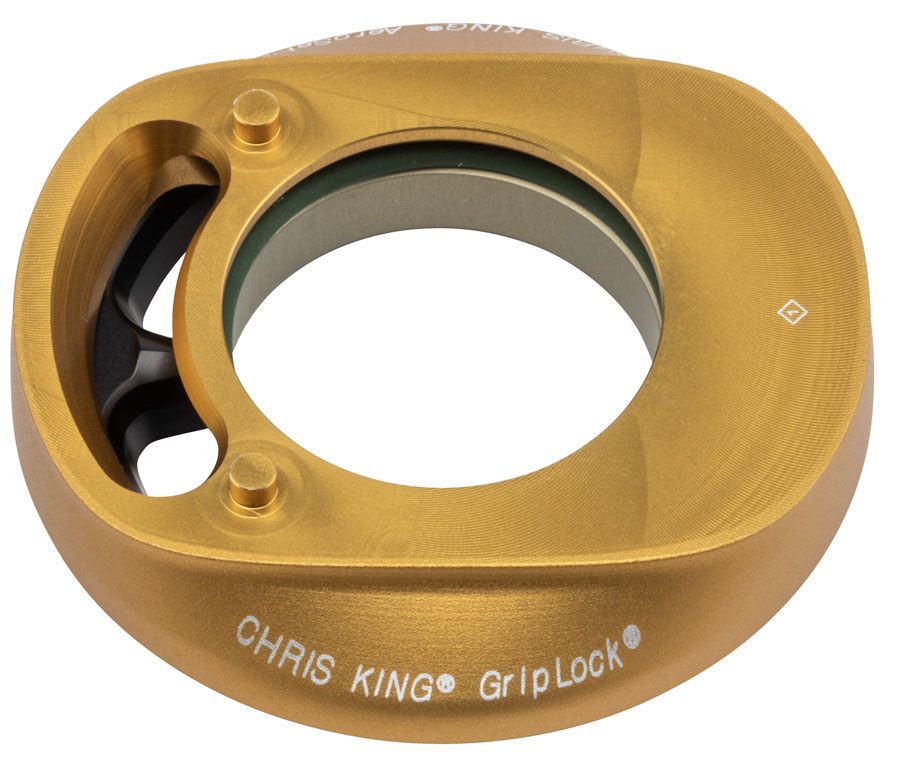 Chris King AeroSet 3 Headset Bearing Cap Assembly - For FSA System, Matte Gold 50th Anniversary