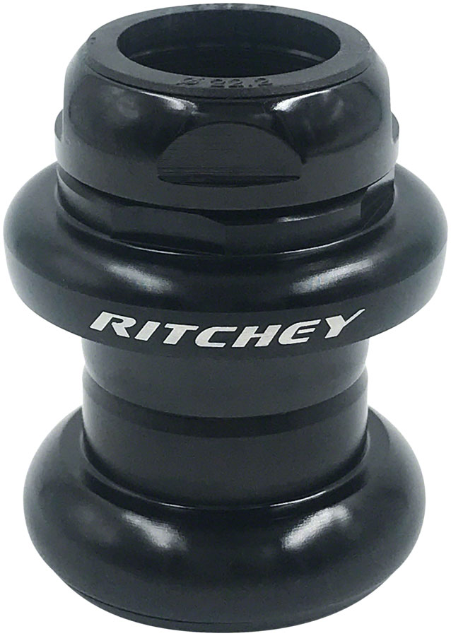 Ritchey RL1 External Cup Headset - 1", Threaded, EC30/25.4, EC30/26, Black