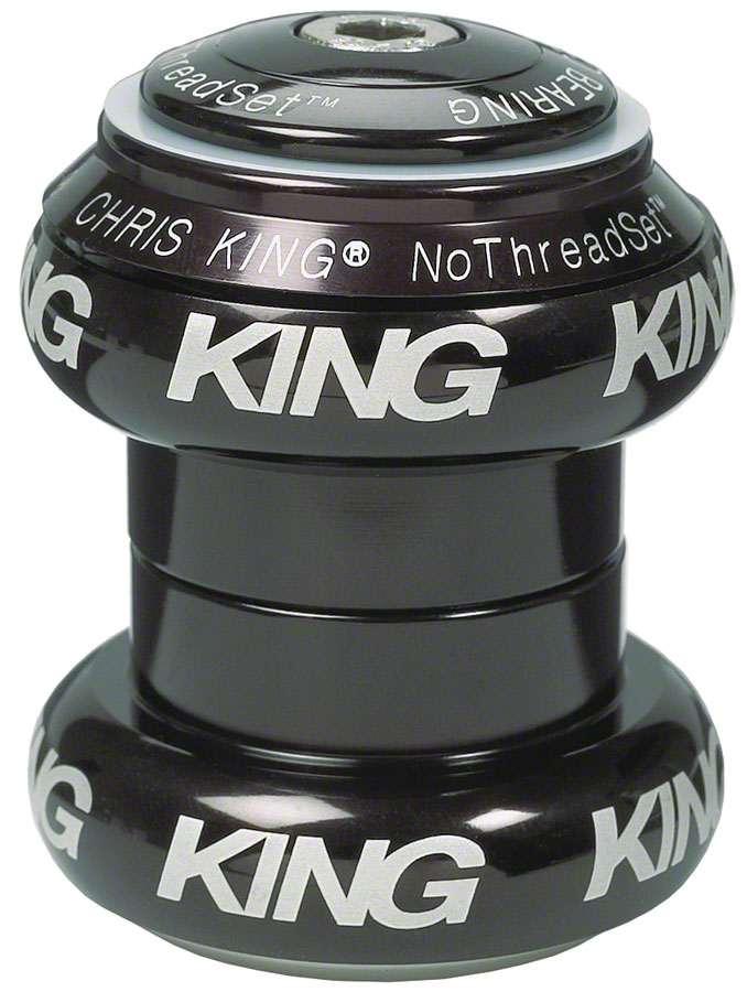 Chris King NoThreadSet Headset - 1", Black