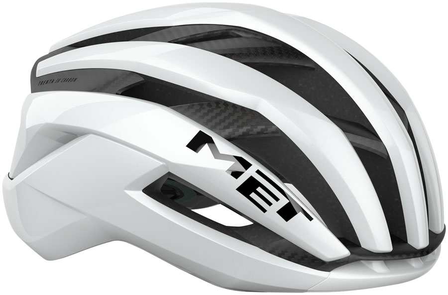 MET Trenta 3K Carbon Helmet - White Gloss, Small