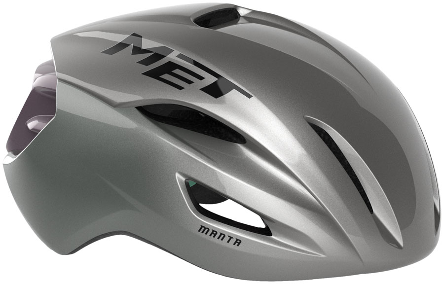 MET Manta Helmet - Opal Gray Glossy, Small