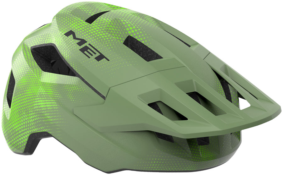 MET Shelter Youth Helmet - Green Lime, Universal