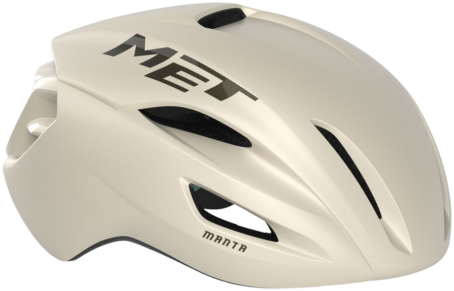MET Manta Helmet - Wax White Matte, Small
