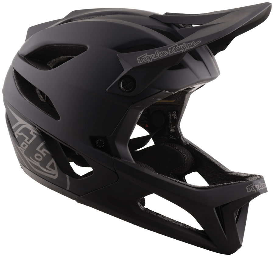 Troy Lee Designs Stage Helmet – Drone Black, X-Large/2X-Large