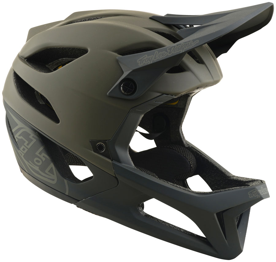 Troy Lee Designs Stage Helmet – Drone Tarmac, X-Small/Small