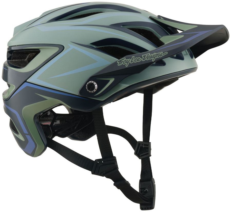 Troy Lee Designs A3 Helmet – Pin Sage, Medium/Large