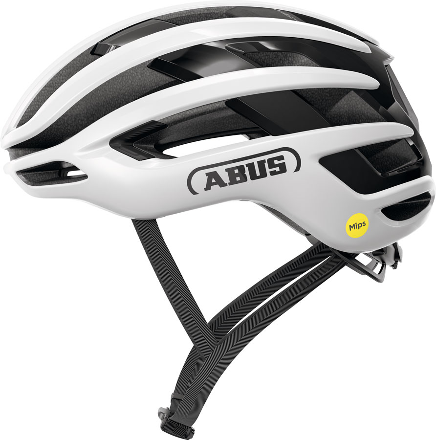 Abus AirBreaker 2.0 MIPS Helmet - Shiny White, Medium