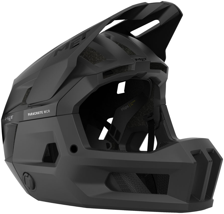 MET Parachute MCR 2 Helmet - Matte Black, Large