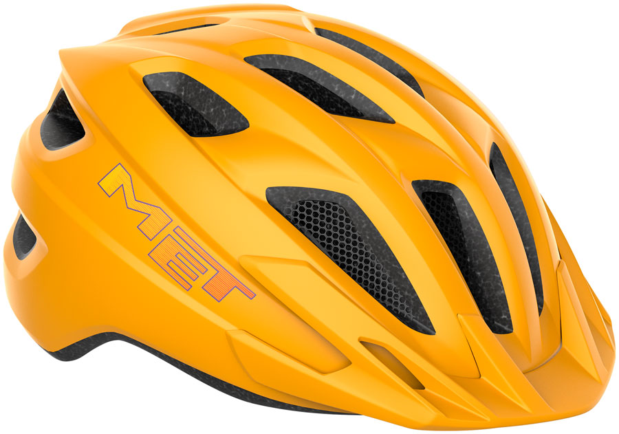 MET Crackerjack Youth Helmet - Matte Orange, One Size