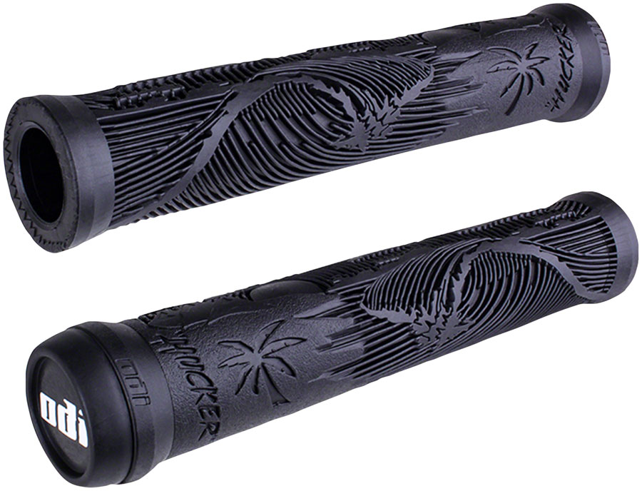 ODI Hucker Grips - Black, Flangeless