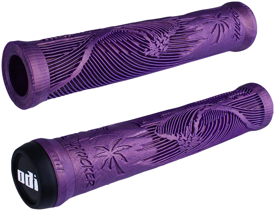 ODI Hucker Grips - Iridescent Purple, Flangeless