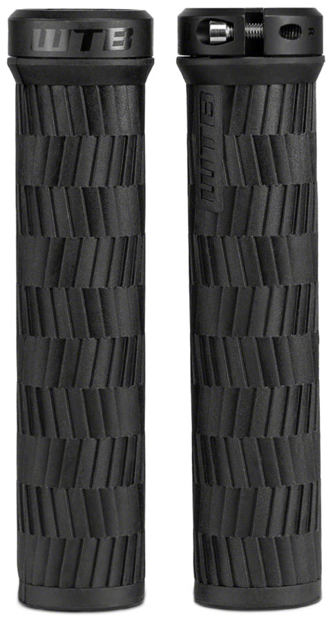 WTB Burr Grips - Black, Single Clamp