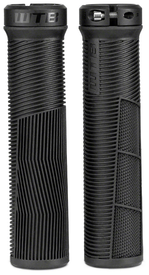 WTB Wavelength Grips - Black, Single Clamp