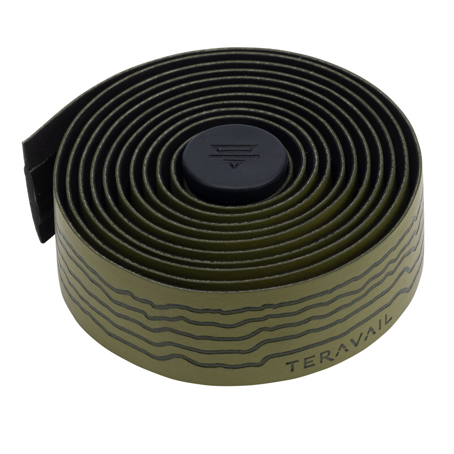 Teravail Radia Bar Tape - 2.5mm, 200cm, Olive Green