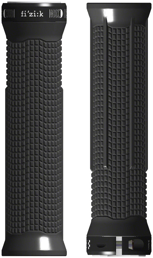 Fizik Race Feel Grips - Black, Lock-On