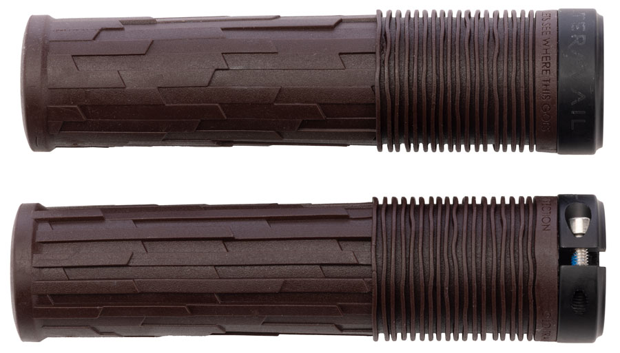 Teravail Lytho Grips - Lock-On, Beetroot Red, 32mm