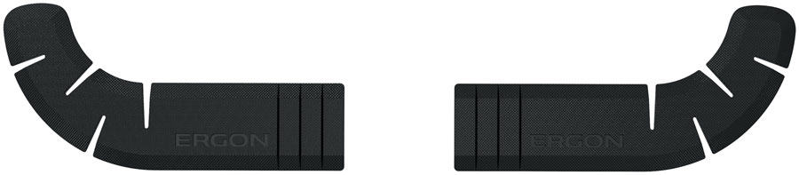 Ergon BT Orthocell Top Pads Set - Black, 2pc