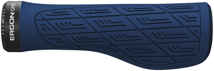 Ergon GMS Grips - Lock-On, Nightride Blue, Small