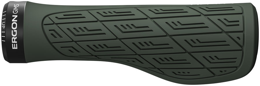 Ergon GMS Grips - Lock-On, Sage Green, Small