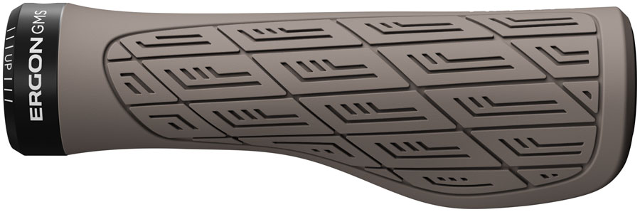 Ergon GMS Grips - Lock-On, Slay Gray, Small