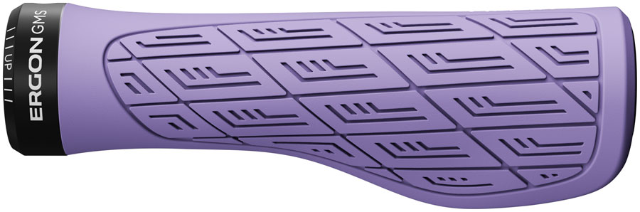 Ergon GMS Grips - Lock-On, Lunar Lilac, Large