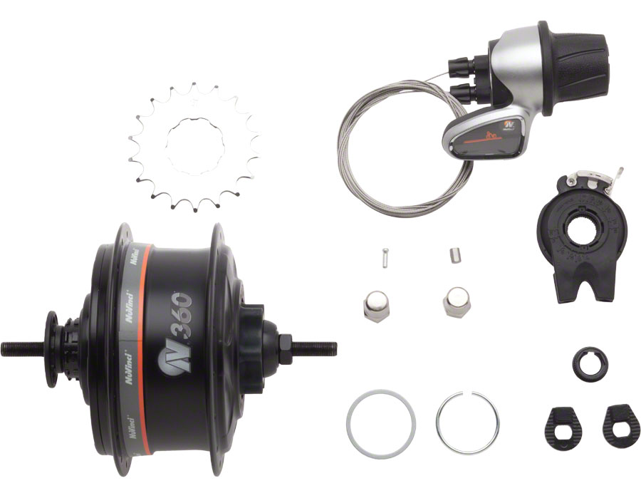 NuVinci N360 CVP Rear Hub 32 Hole Black