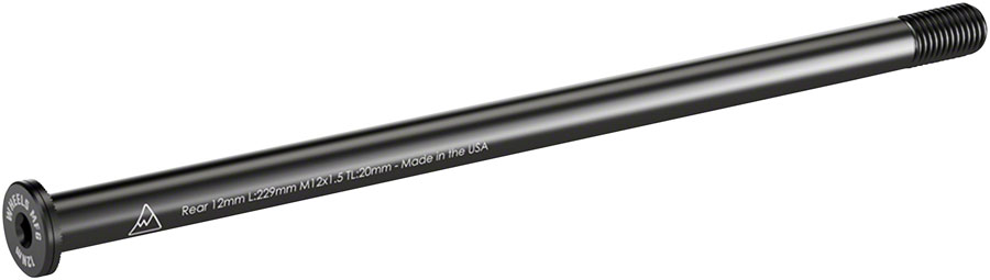 Wheels Manufacturing Rear Thru Axle - M12 x 1.5 x 20, 229mm