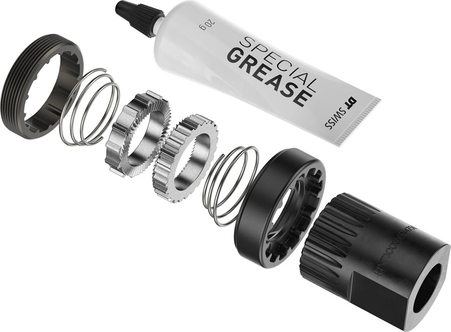 DT Swiss Ratchet DEG DF Upgrade Kit - 0/14 deg, 54t, With Tool