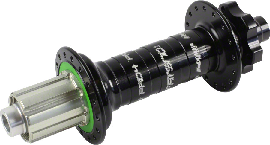 Hope Pro 4 Fatsno Rear Hub - 12 x 197mm, 6-Bolt, HG 11 MTN, Black, 32H