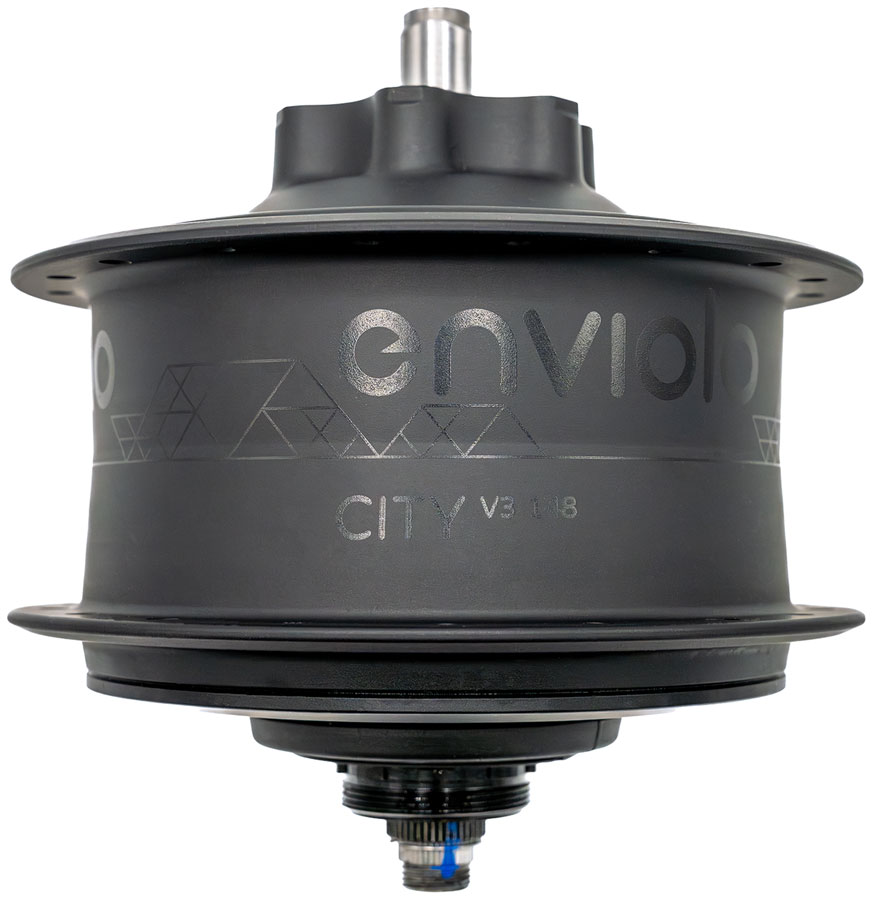 Enviolo CT3 City CVP Internally Geared Hub - 32h, 40t spline Hub Interface, 6-Bolt Rotor Mount, 148mm Modular Axle