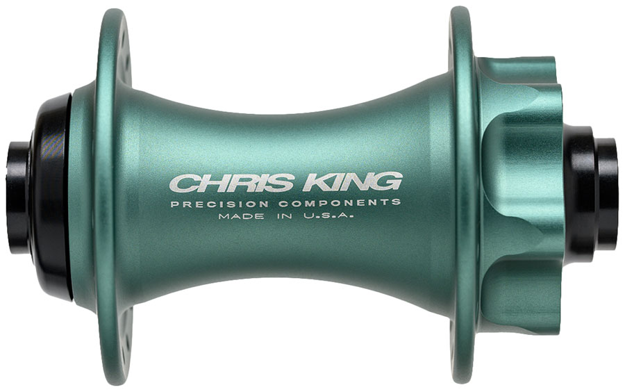 Chris King Boost Front Hub - 15 x 110mm, 6-Bolt, Matte Jade, 28H