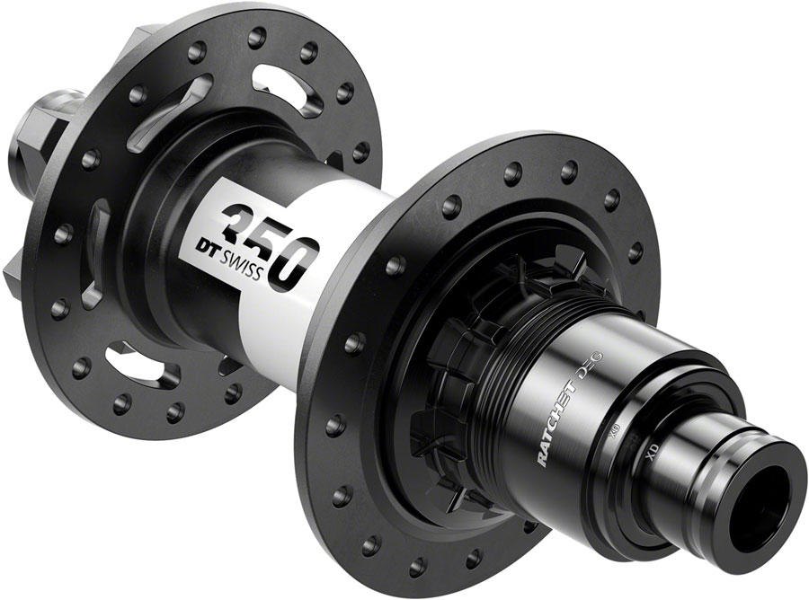 DT Swiss 350 DEG Rear Hub - 12 x 148mm, 6-Bolt, XD, Black, 32H, 72pt