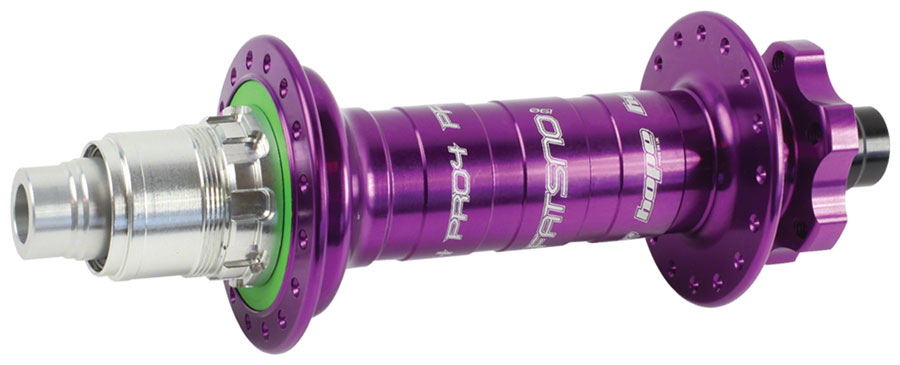 Hope Pro 4 Fatsno Rear Hub - 12 x 197mm, 6-Bolt, XD, Purple, 32H