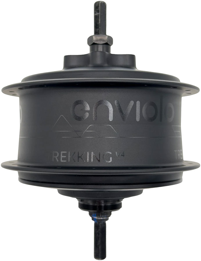 Enviolo TR4 Trekking CVP Internally Geared Hub - 32h, 40t spline Hub Interface, 6-Bolt Rotor Mount, 135mm Solid Axle