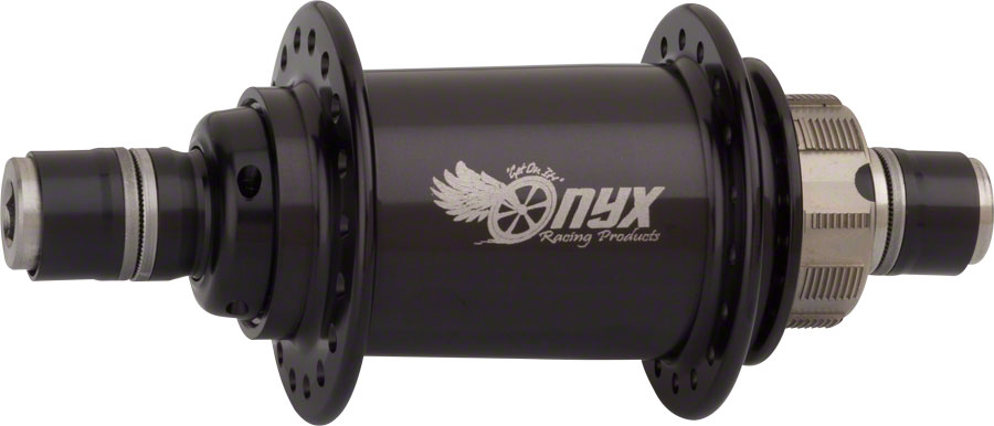 Onyx BMX Pro Rear Hub - 3/8", 10 x 110mm, Black, 28H