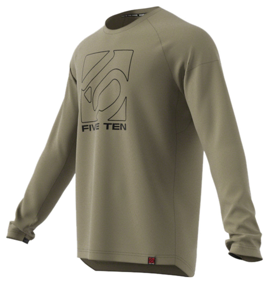 Five Ten Long Sleeve Jersey - Orbit Green, Large