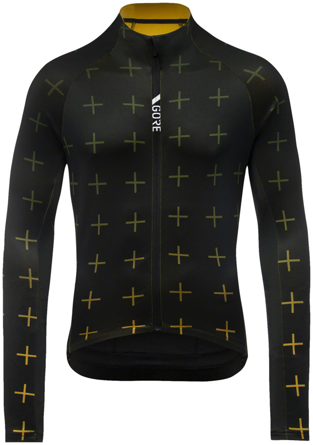 GORE C5 Thermo Jersey - Black/Uniform Sand, Men's, Medium