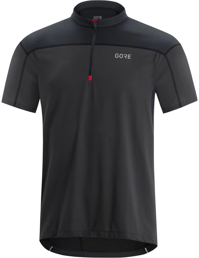 GORE® C3 Zip Cycling Jersey - Terra Grey/Black, Men's, X-Large
