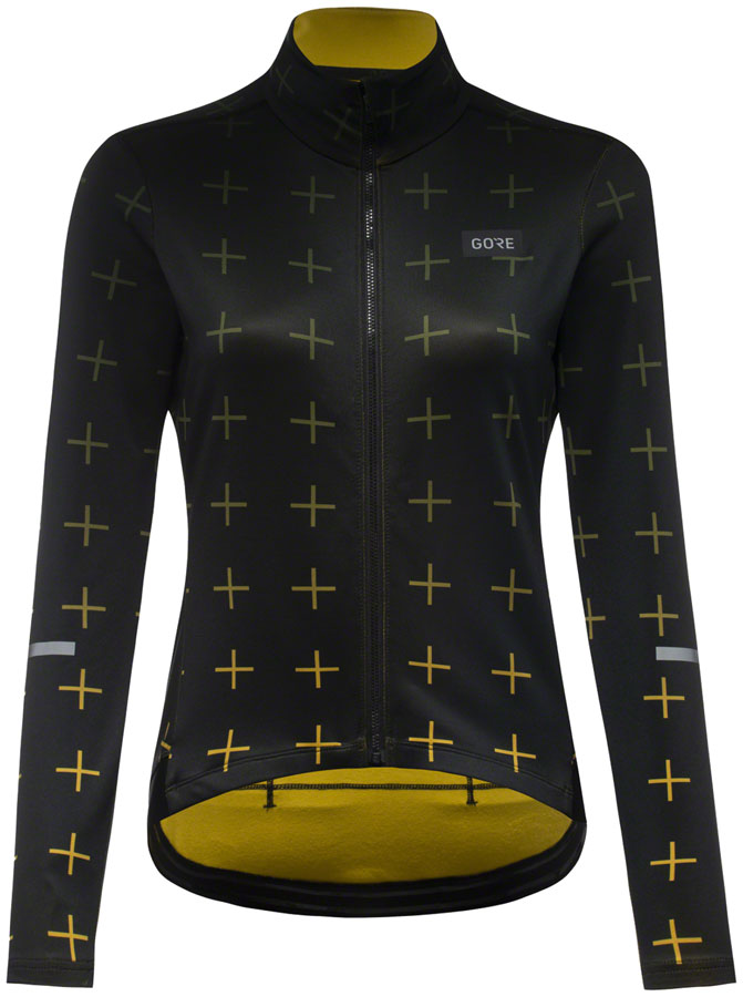 Gorewear Progress Thermo Jersey - Black/Uniform Sand, Women's, Large