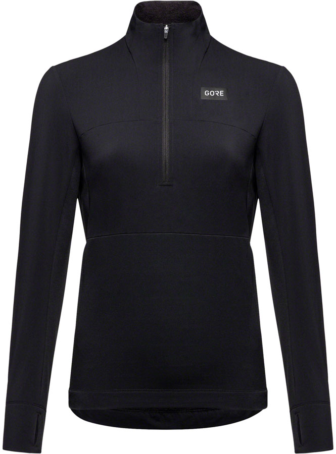 Gorewear Trail KPR Hybrid 1/2-Zip Jersey - Black, Women's, Large