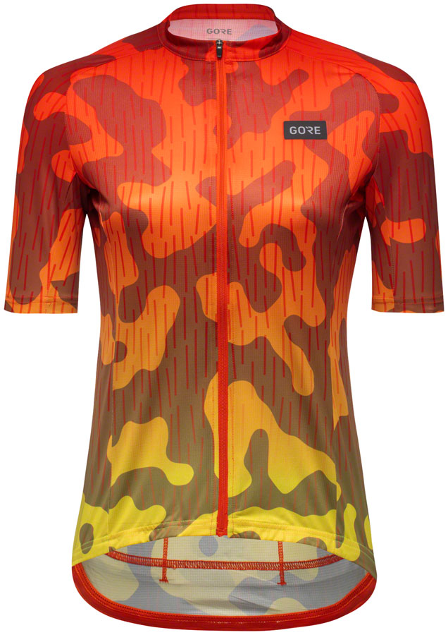 GORE Rain Camo Jersey - Women's, Fire, Medium