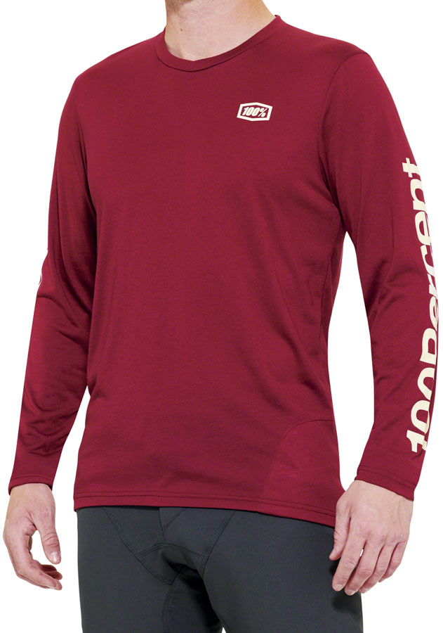 100% Airmatic Jersey - Merlot, Medium
