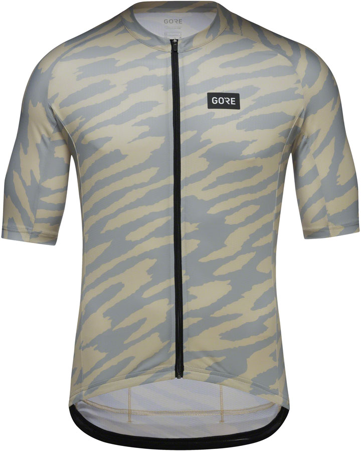 Gorewear Organic Camo Jersey - Tech Beige/Gray, Men's, Small