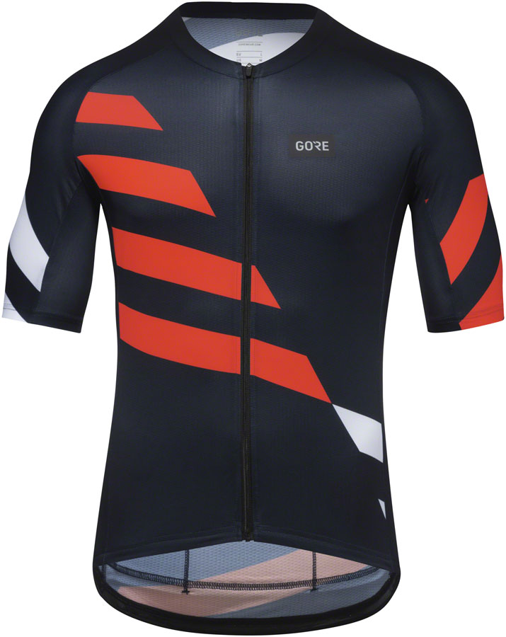 Gorewear Spirit Signal Jersey - Blue/Fire, Men's, Large
