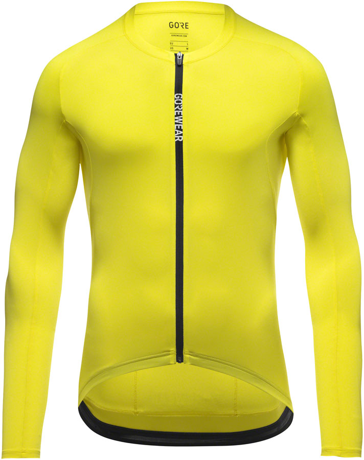 Gorewear Spinshift Long Sleeve Jersey - Neon Yellow, Men's, Small