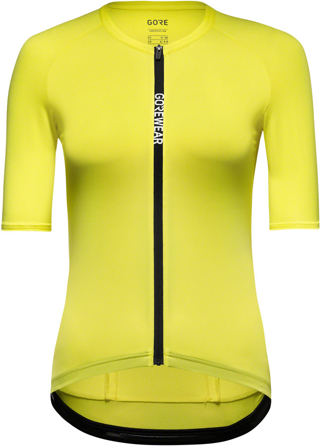 Gorewear Spinshift Jersey - Neon Yellow, Women's, Small/4-6