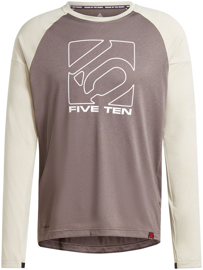 Five Ten Long Sleeve Jersey - Charcoal/Gray, Men's, Medium