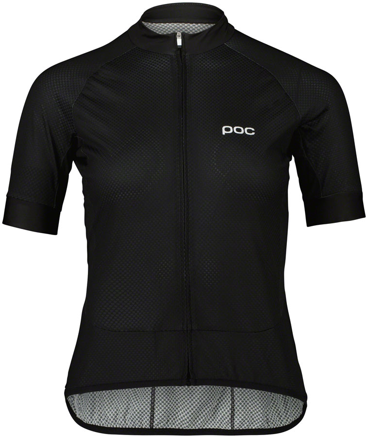 POC Essential Road Logo Jersey - Women's, Black/White, Medium