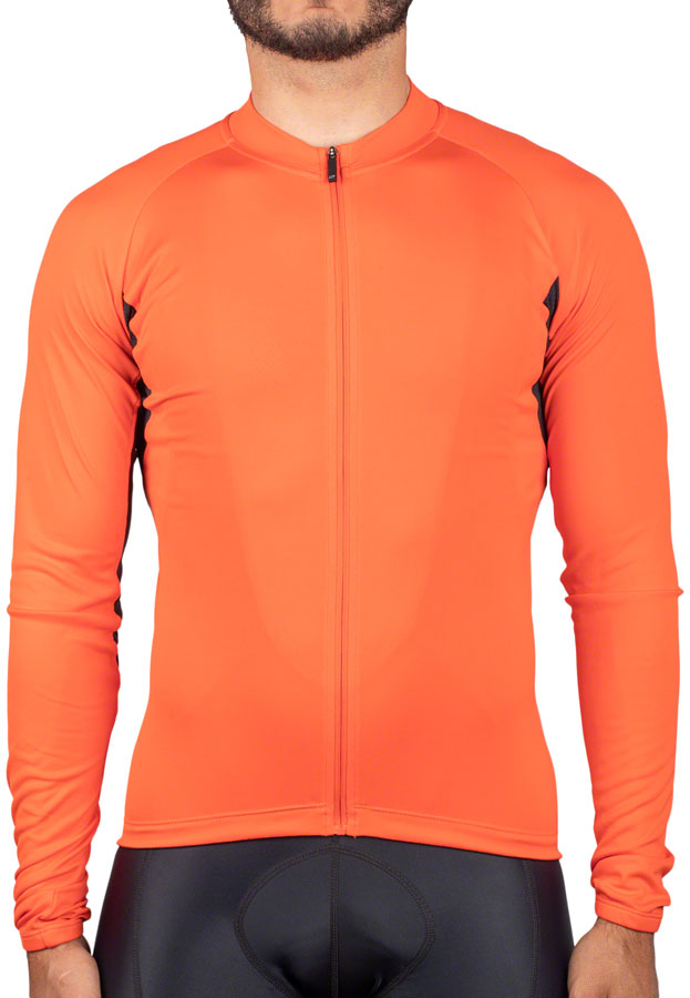 Bellwether Sol-Air UPF Long Sleeve Jersey - Orange, Men's, Large